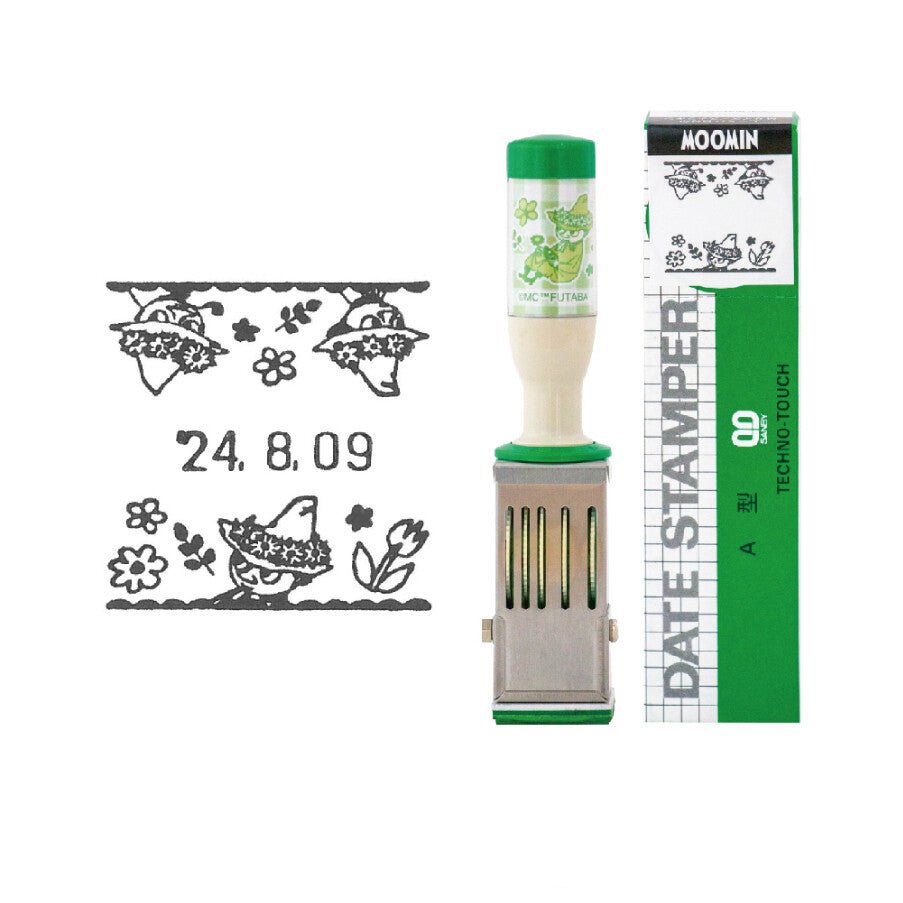 [Limited] Moomin Date Stamp Collection 80th Anniversary Edition / FUTABA