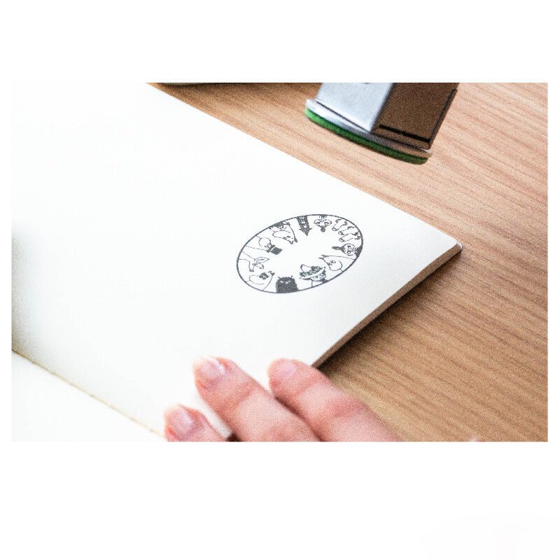 [Limited] Moomin Date Stamp Collection 80th Anniversary Edition / FUTABA