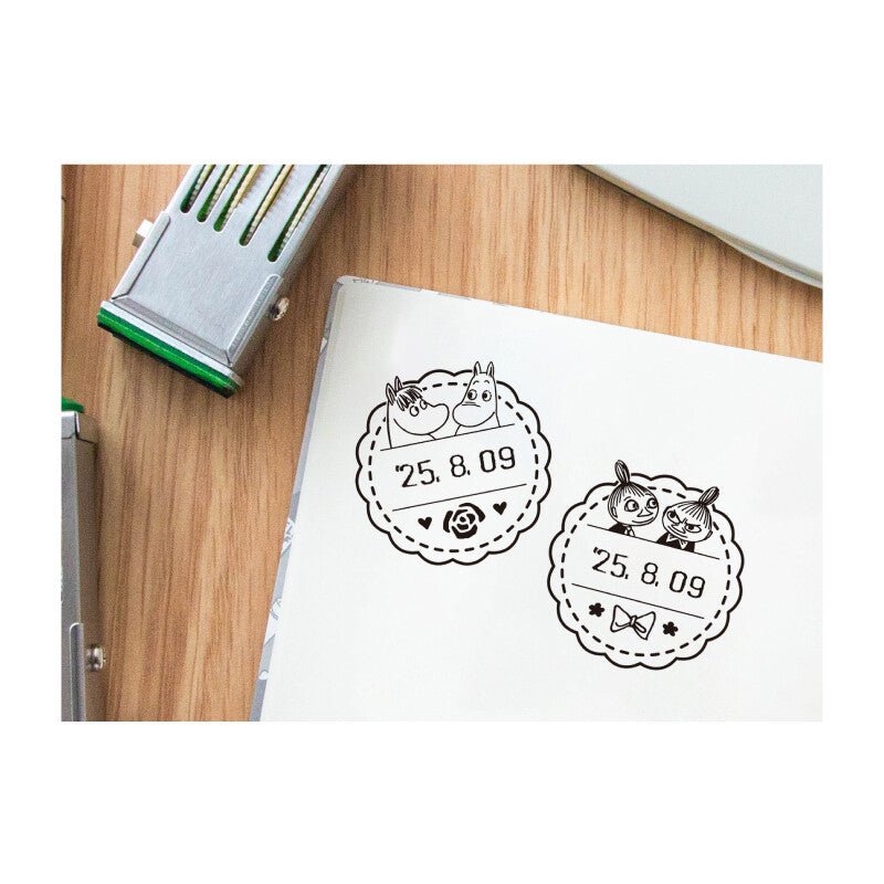 [Limited] Moomin Date Stamp Collection 80th Anniversary Edition / FUTABA