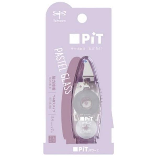 [Limited] PiT Power C Glue Tape Pastel Glass Color / Tombow