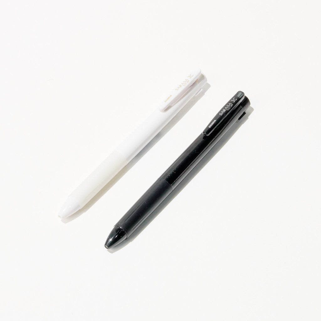 [Limited] Sarasa 3C Gel Ink Pen Monochrome Series / Zebra
