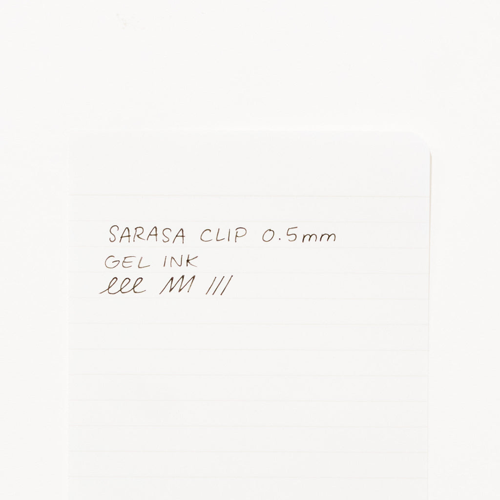 [Limited] Sarasa Clip Gel Ink Pen Monochrome Series / Zebra