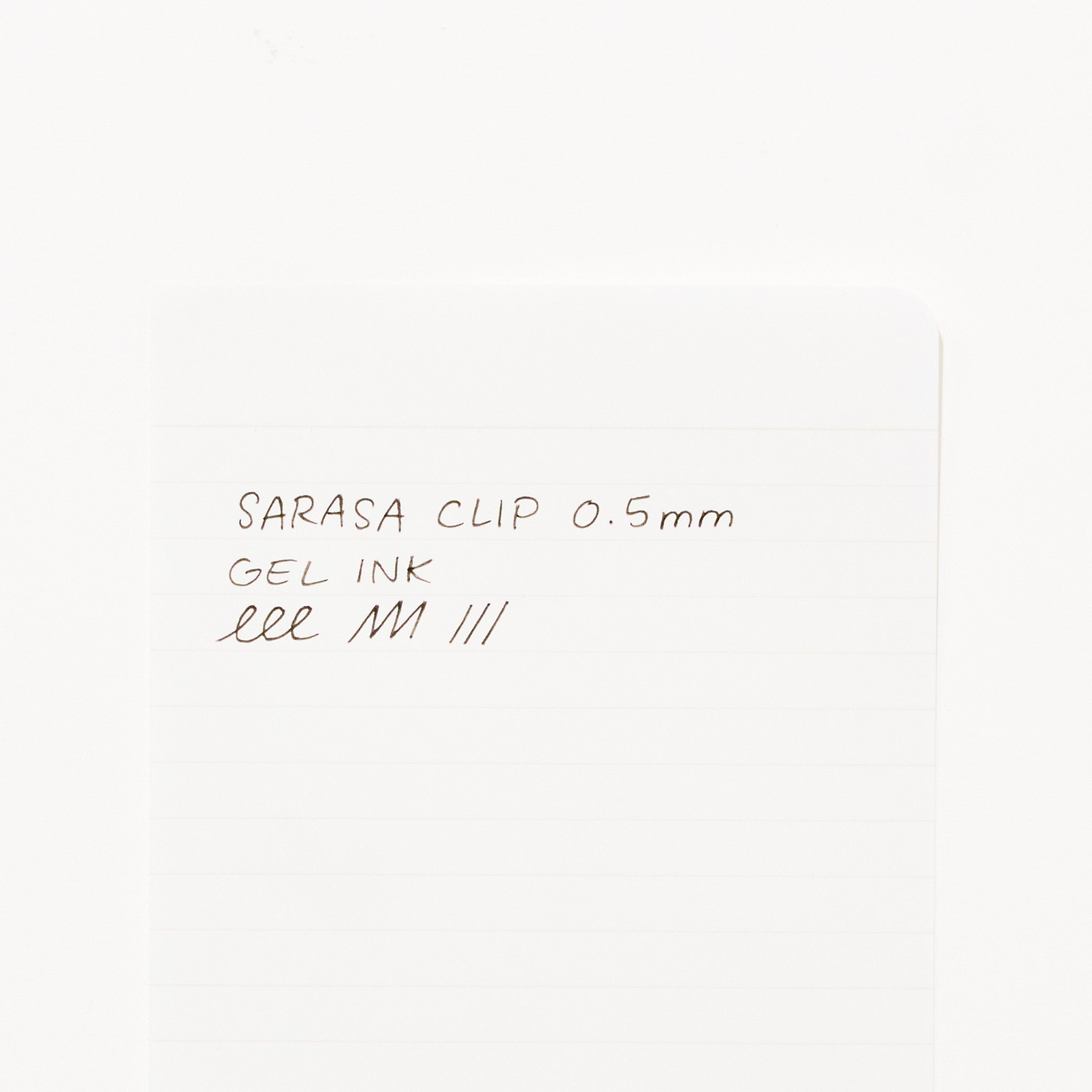 [Limited] Sarasa Clip Gel Ink Pen Monochrome Series / Zebra