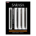 [Limited] Sarasa Monochrome Series Pens Box Set / Zebra