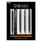 [Limited] Sarasa Monochrome Series Pens Box Set / Zebra