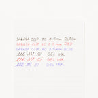 [Limited] Sarasa Monochrome Series Pens Box Set / Zebra