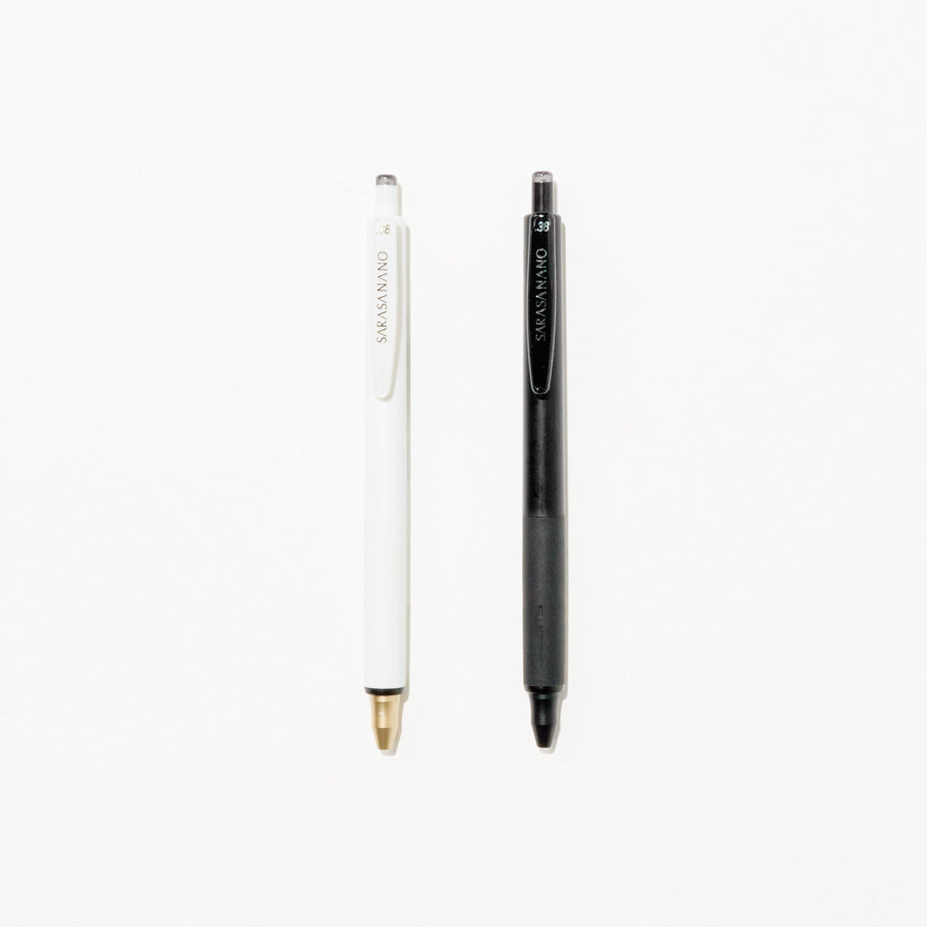 [Limited] Sarasa Nano Gel Ink Pen Monochrome Series / Zebra