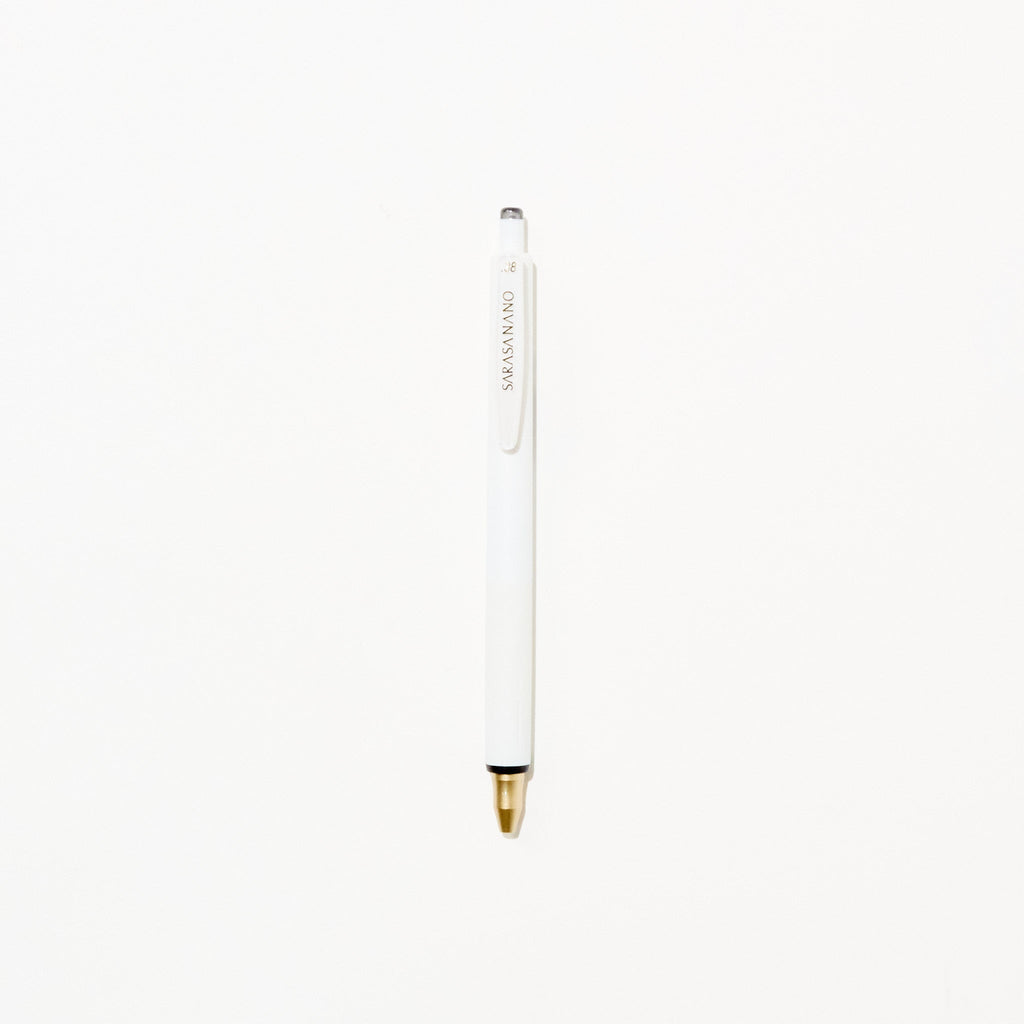[Limited] Sarasa Nano Gel Ink Pen Monochrome Series / Zebra