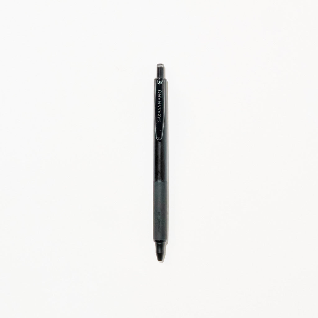 [Limited] Sarasa Nano Gel Ink Pen Monochrome Series / Zebra