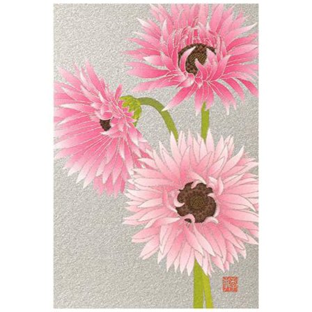 [Limited] Seasons Spring Silk-Print Postcard / MIDORI