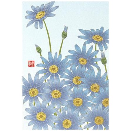 [Limited] Seasons Spring Silk-Print Postcard / MIDORI