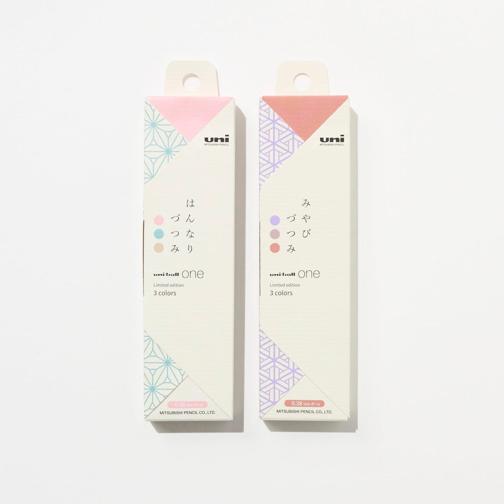 [Limited] uni-ball one Gel Pen Set - Wa Taste / uni Mitsubishi Pencil