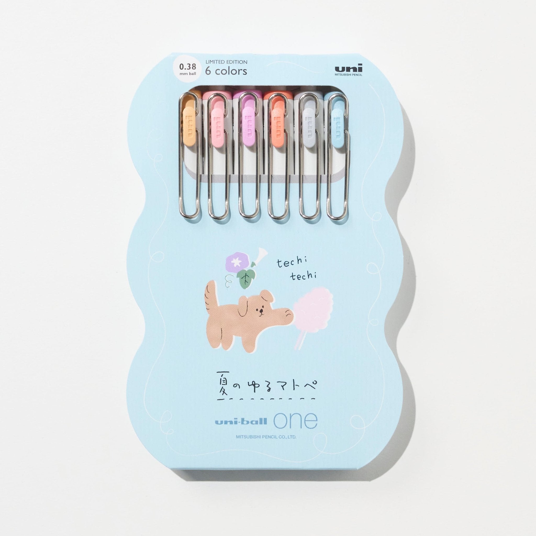 [Limited] uni-ball one Summer Yurumatope Set / uni Mitsubishi Pencil