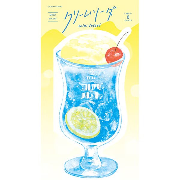 [Limited] Wa-Life Cream Soda Mini Letter / Furukawa Shiko