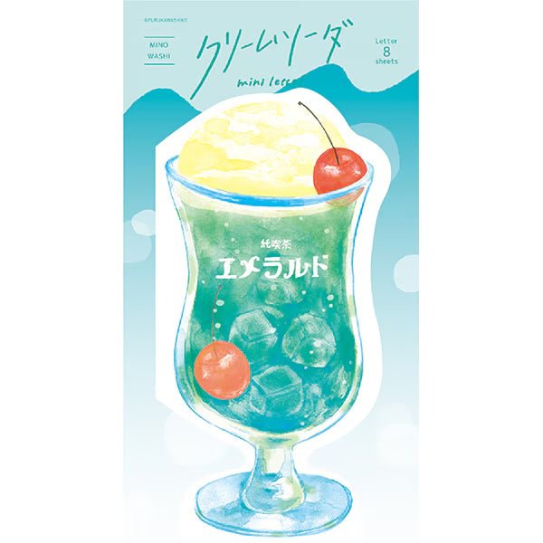 [Limited] Wa-Life Cream Soda Mini Letter / Furukawa Shiko