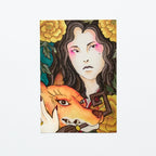 "Love Me At My Worst" Washi Postcard by Jessie / Bungu
