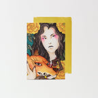 "Love Me At My Worst" Washi Postcard by Jessie / Bungu