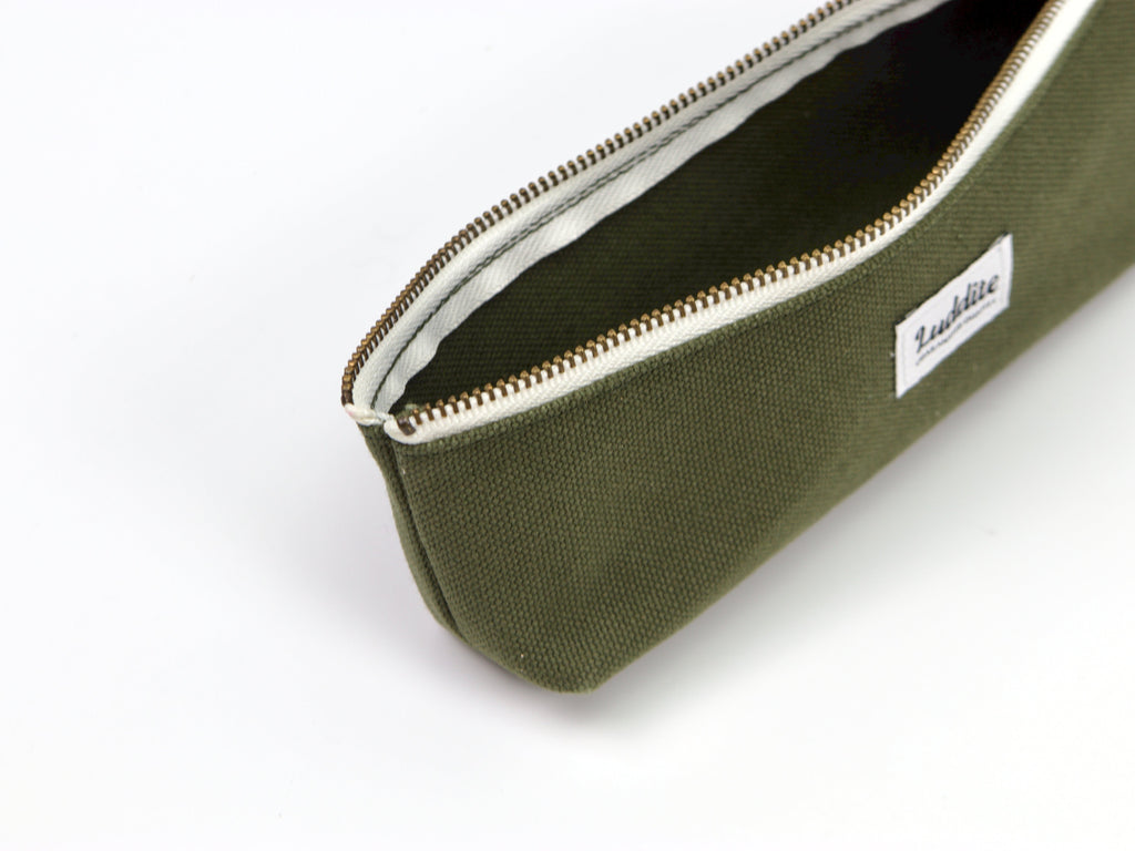 Luddite No. 8 Canvas Boat Pen Case