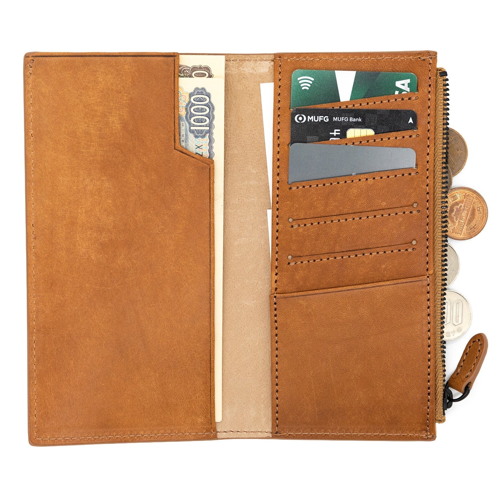 LW17 Wallet Type1 MAYA Leather Long Wallet / Luddite