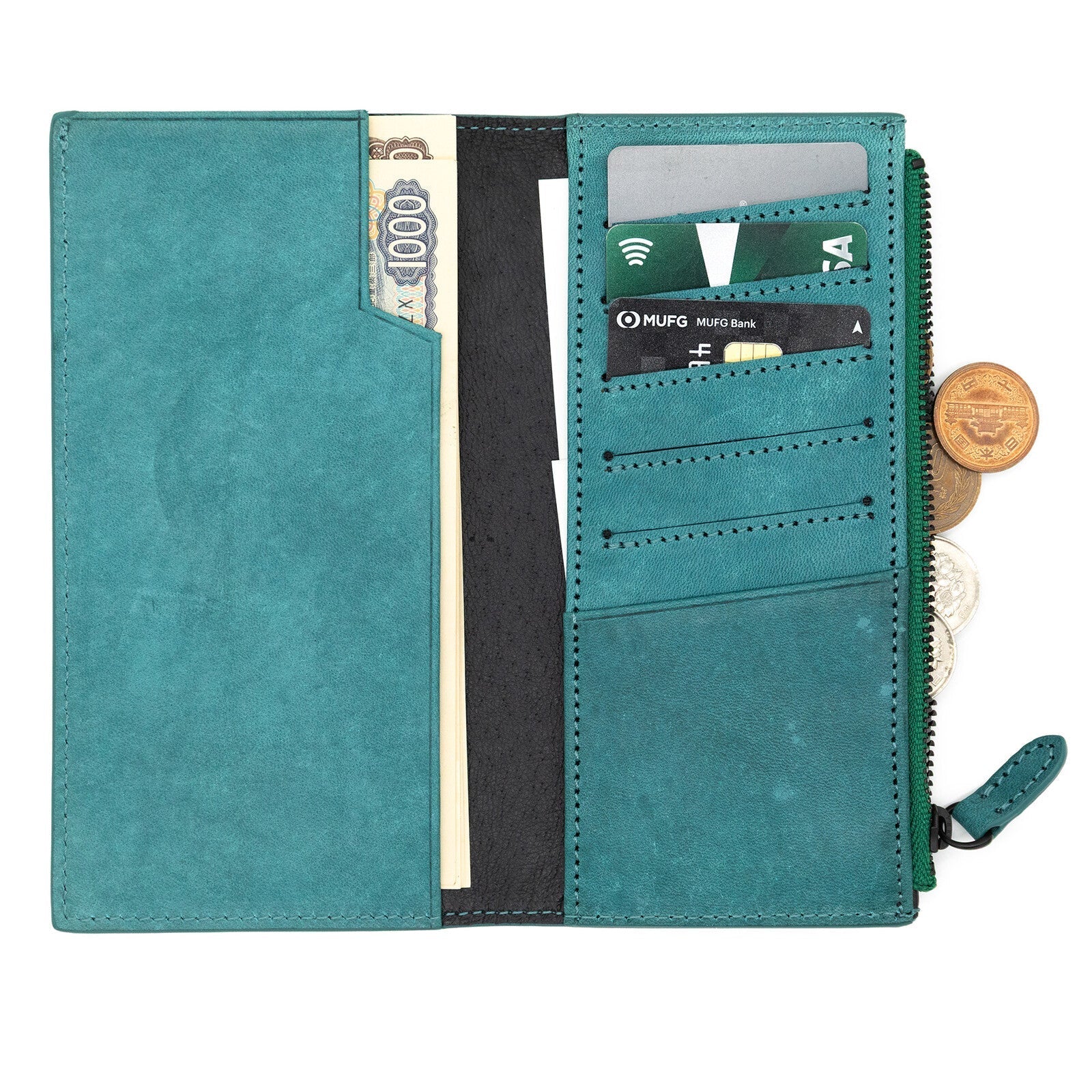 LW17 Wallet Type1 MAYA Leather Long Wallet / Luddite
