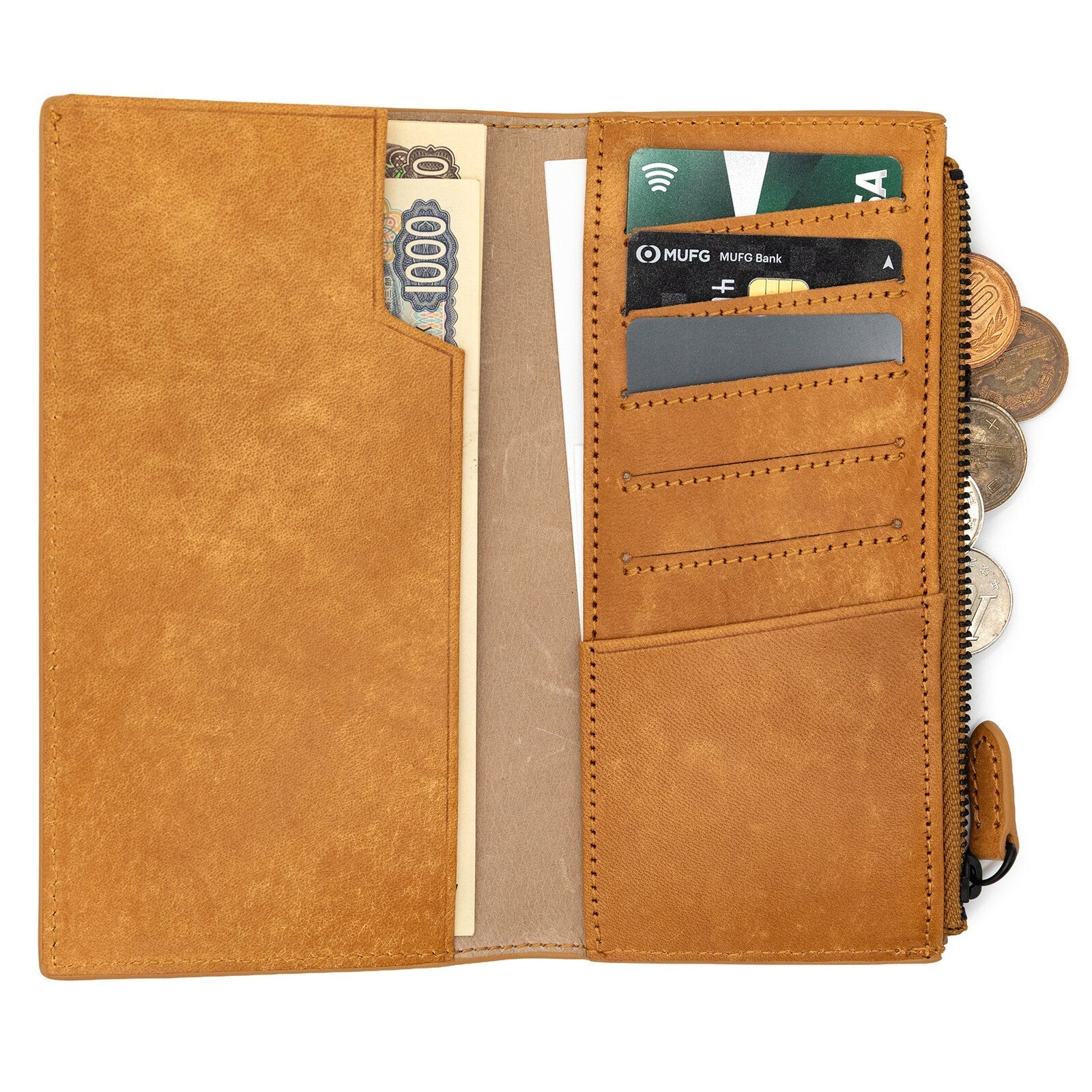 LW17 Wallet Type1 MAYA Leather Long Wallet / Luddite