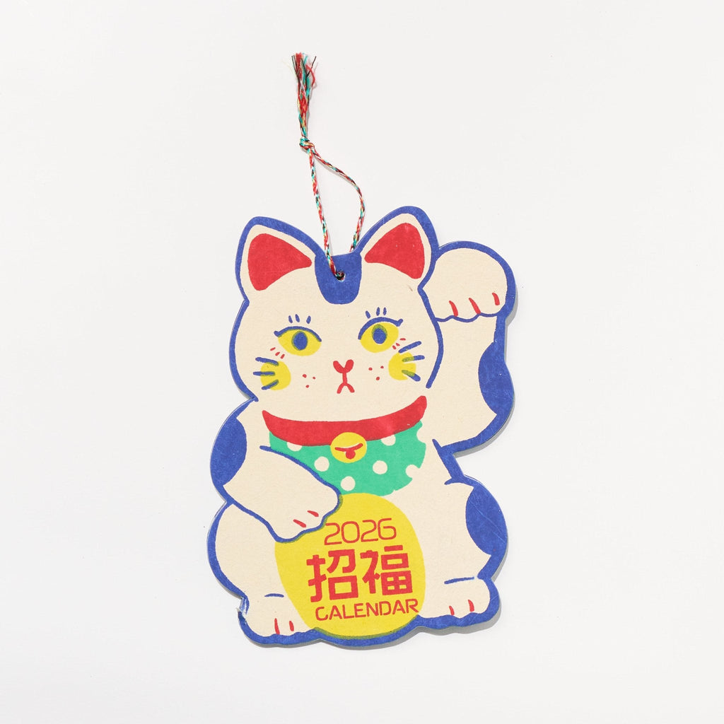 Maneki-neko Calendar 2026 Designed by Kaya / Amina Collection Co., Ltd.