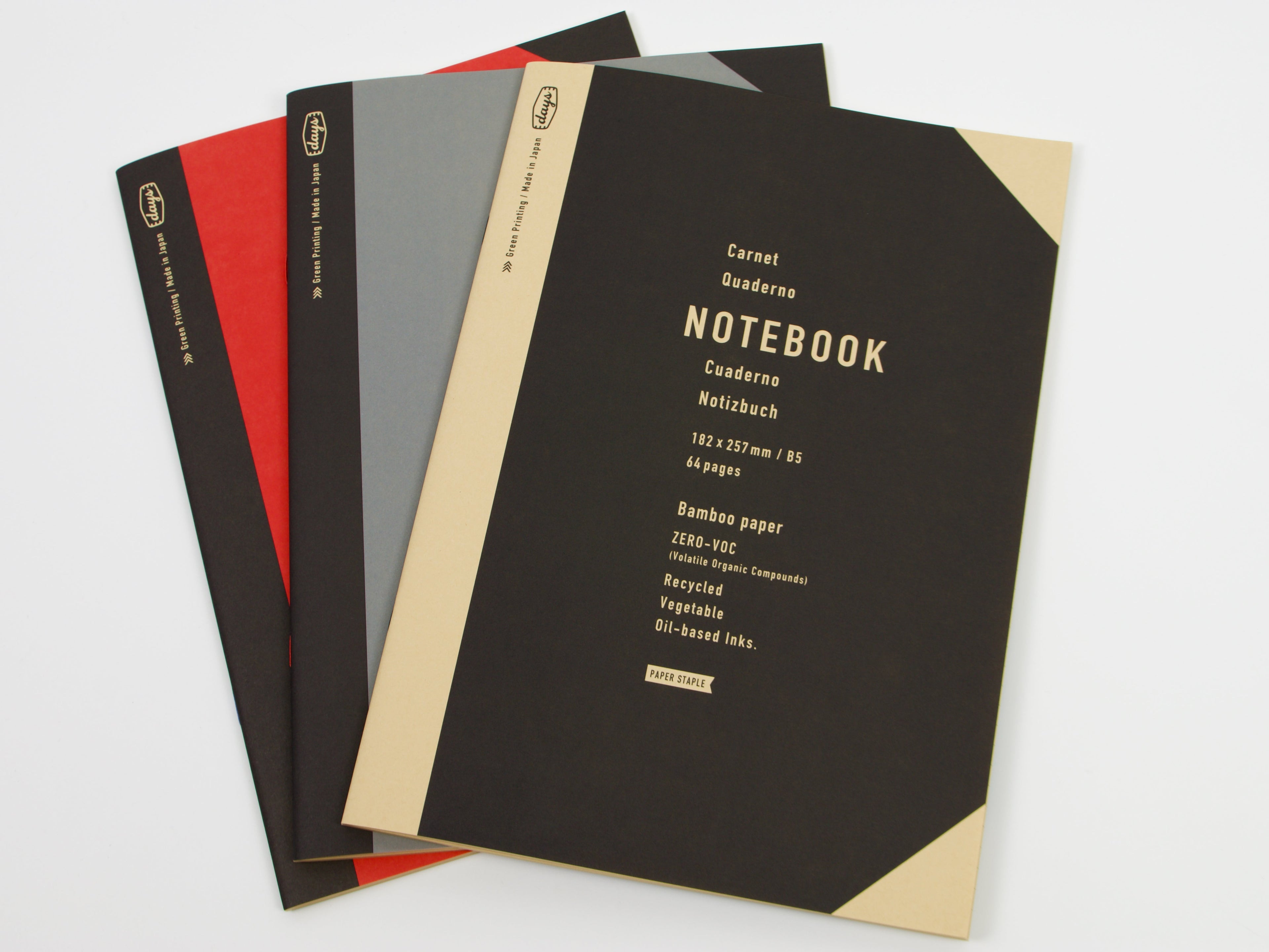 Mark's Inc. Carnet Bamboo Paper Notebook B5