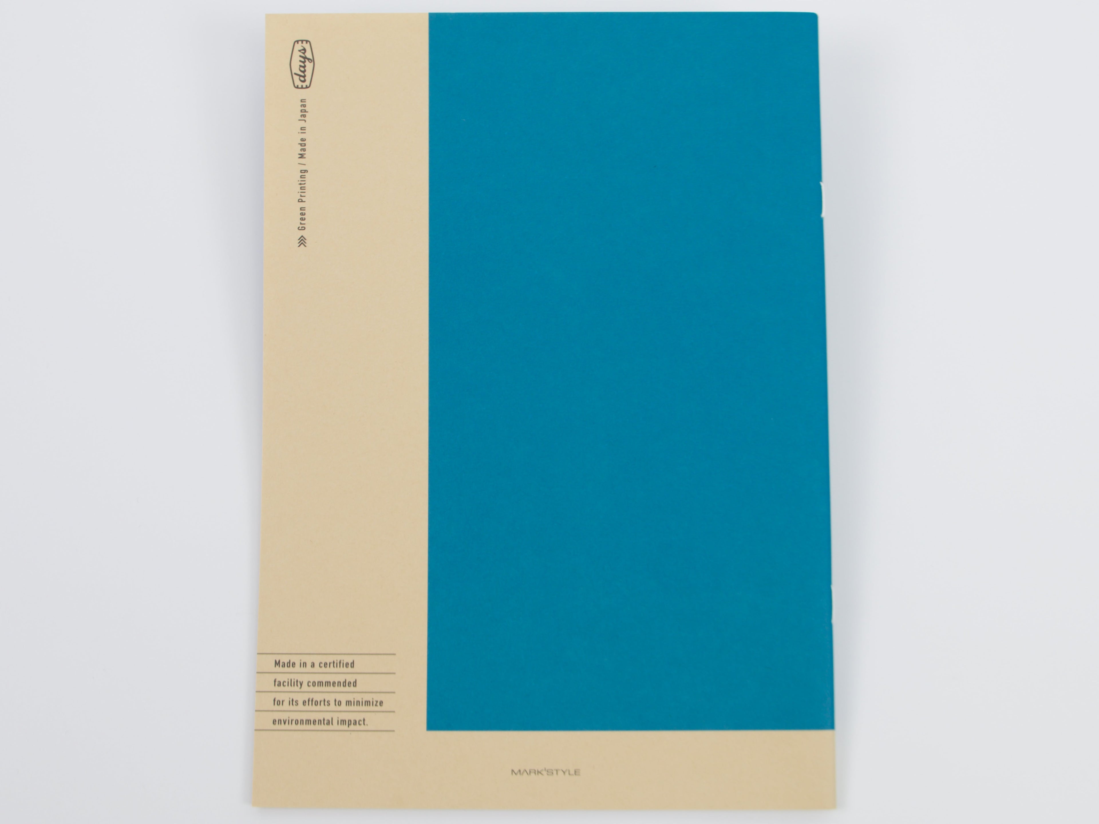 Mark's Inc. Days Bamboo Paper Notebook B5