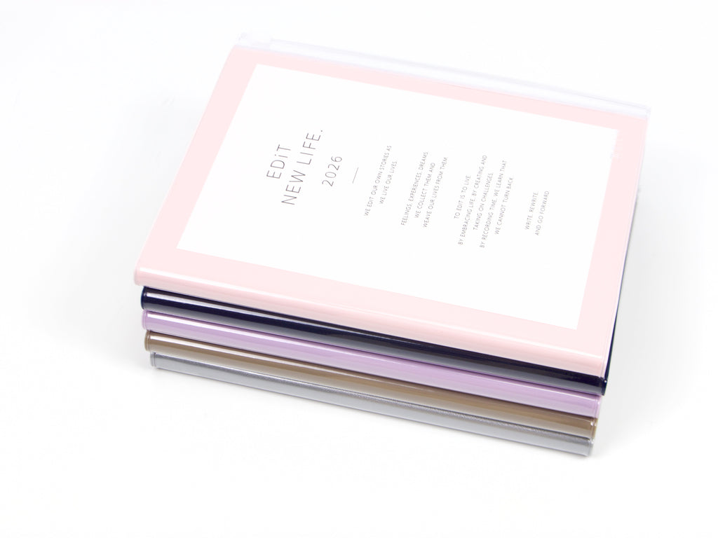 Mark's Inc. EdiT New Life Clear Pocket 2026 A5