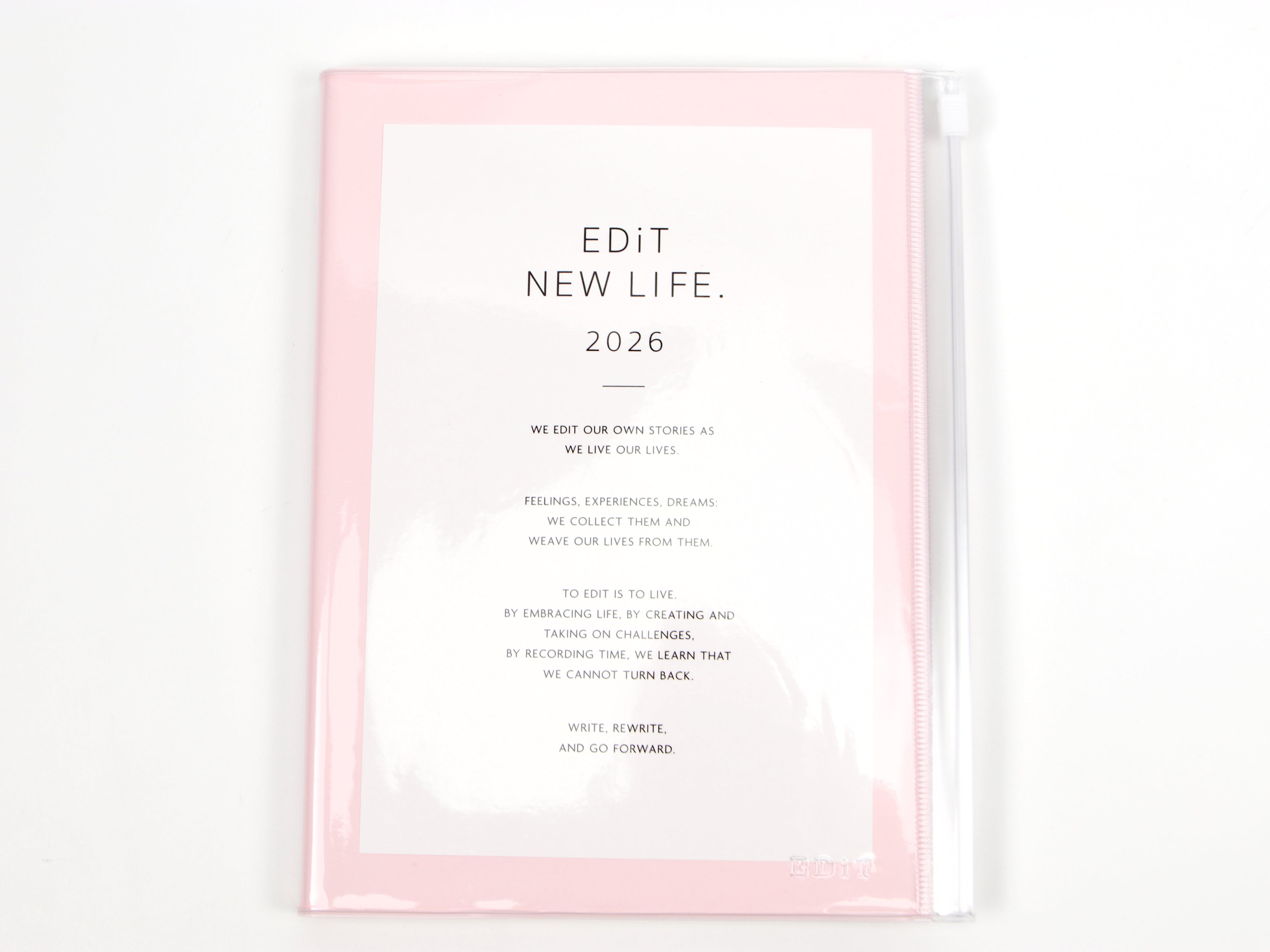 Mark's Inc. EdiT New Life Clear Pocket 2026 A5