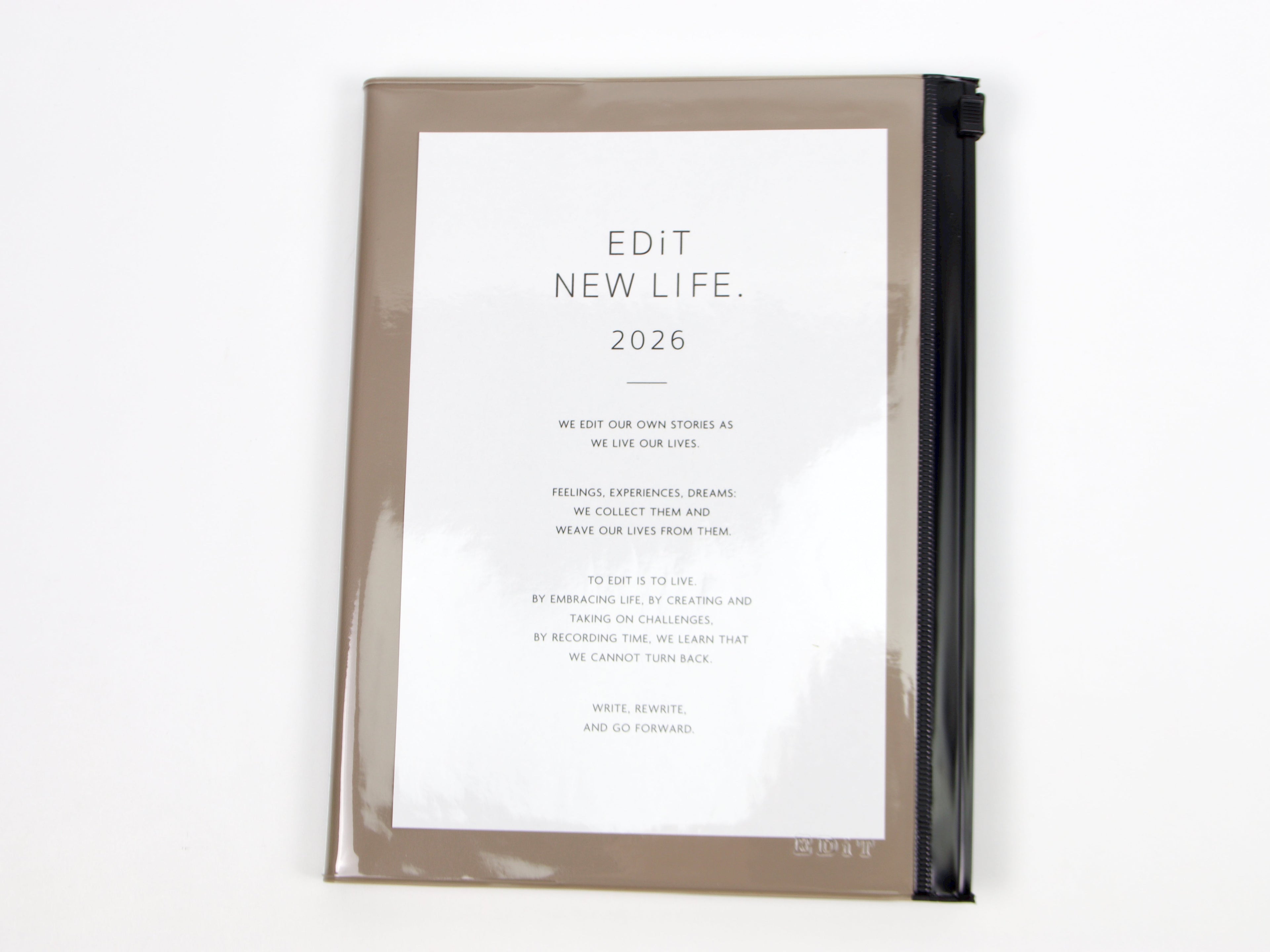 Mark's Inc. EdiT New Life Clear Pocket 2026 A5
