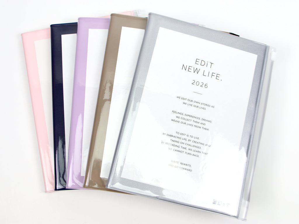 Mark's Inc. EdiT New Life Clear Pocket 2026 A5