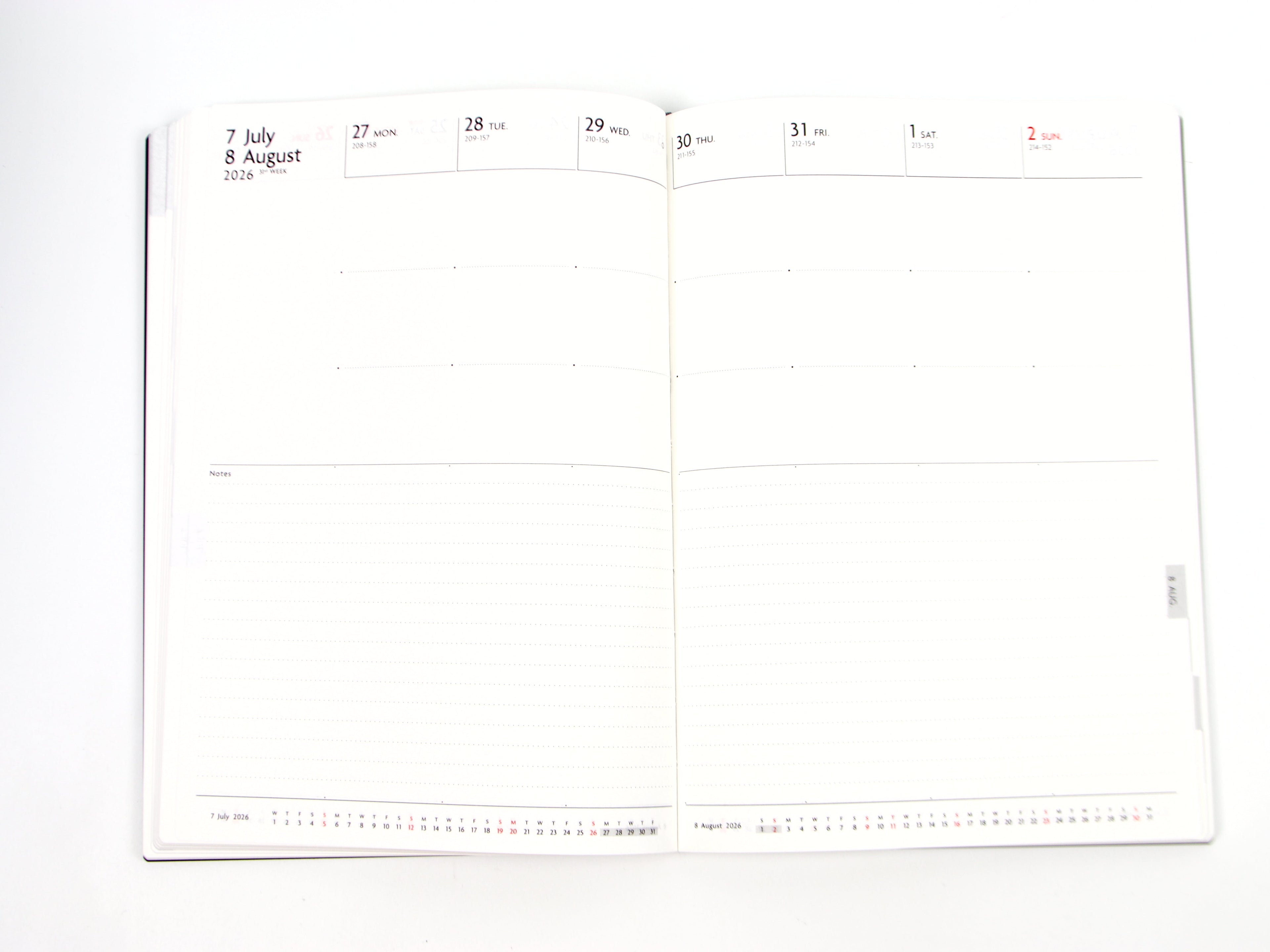 Mark's Inc. EdiT Weekly + Notes REFILL 2026 Semi-A5