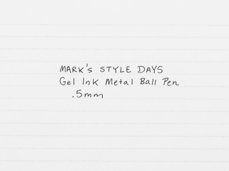 Mark's Inc. Days Brass Pen Series 2