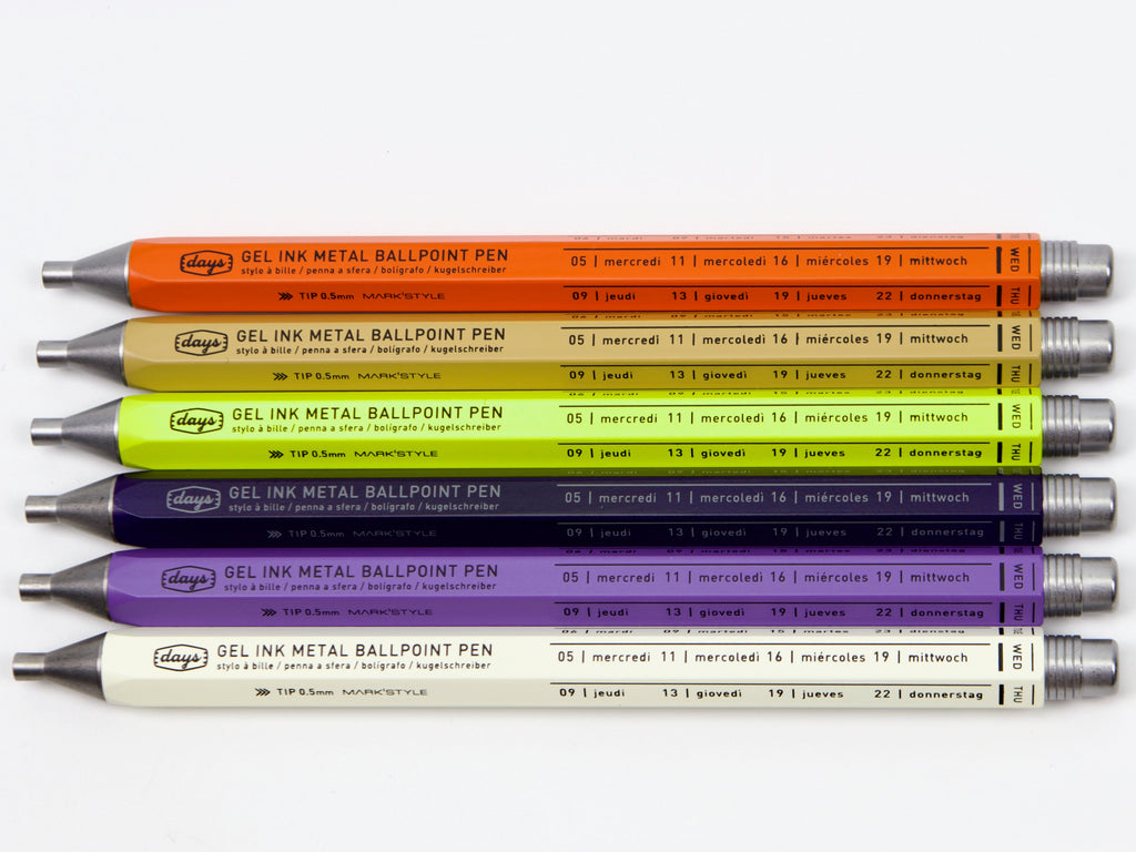 Mark's Inc. Days Brass Pen Series 2