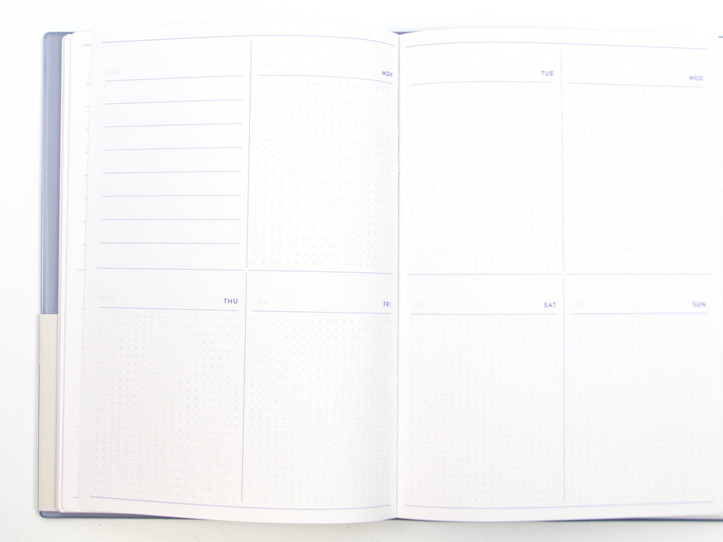 Mark's Inc. Log Diary Weekly Free