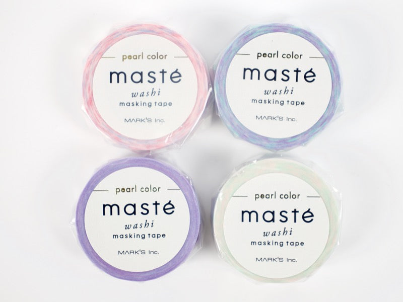 Mark's Inc. Washi Pearlescent Designs
