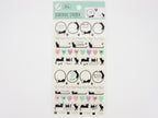 Mark's Inc Schedule Stickers Blue Label