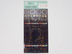 Mark's Inc Schedule Stickers Blue Label