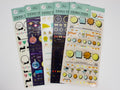 Mark's Inc Schedule Stickers Blue Label