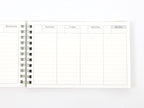 Mark's Inc. Weekly Schedule