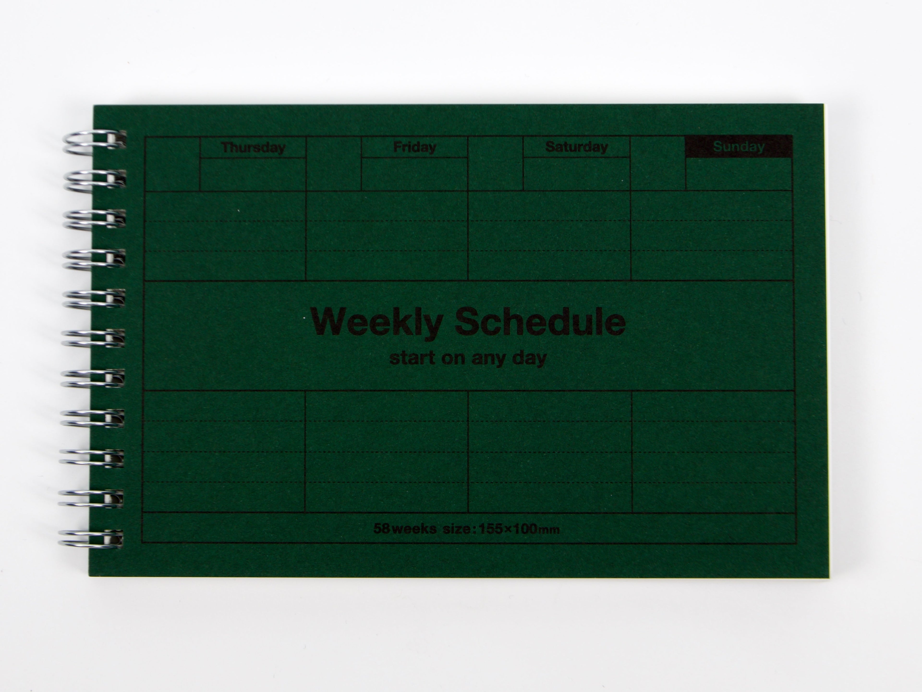 Mark's Inc. Weekly Schedule