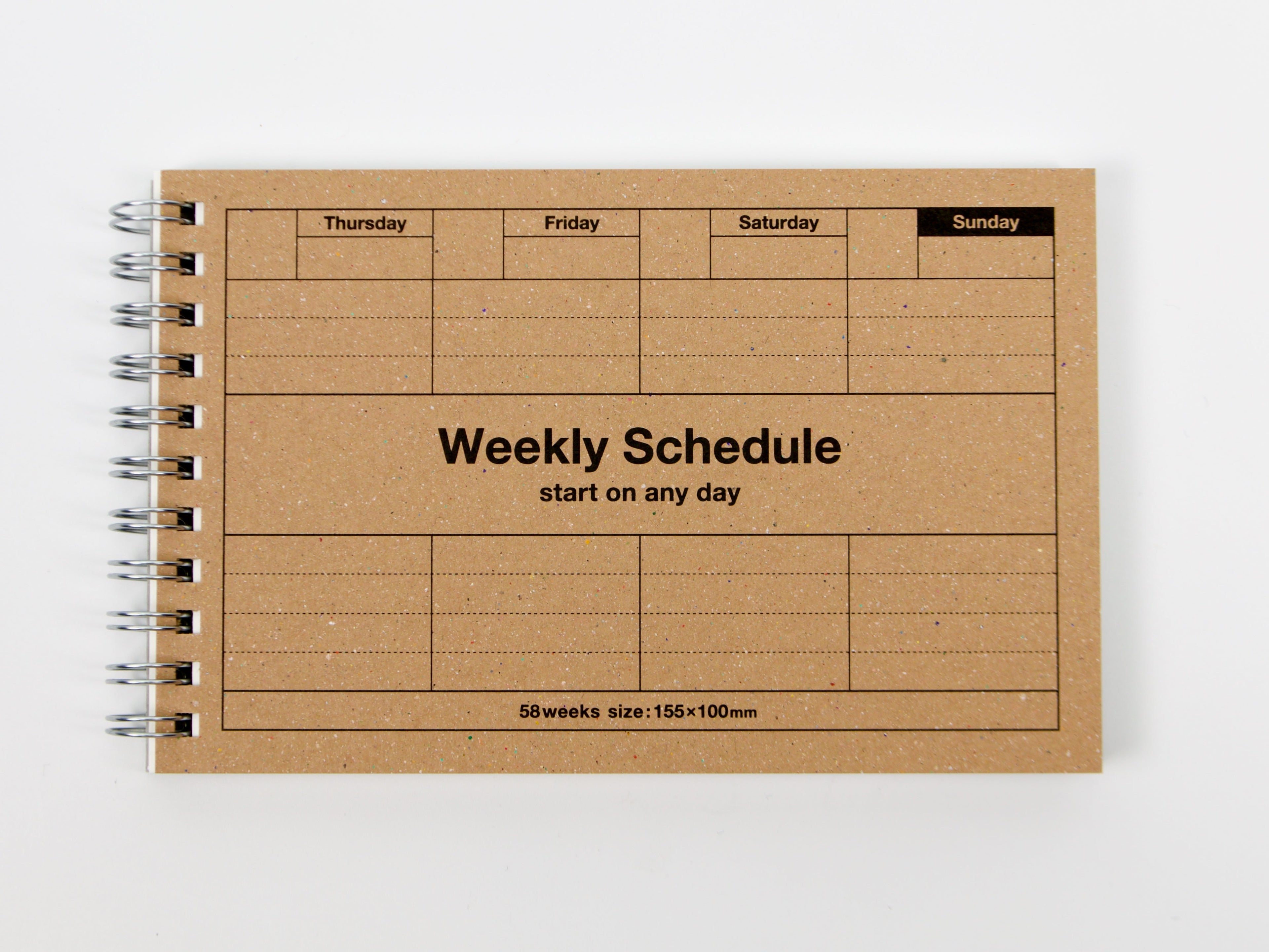 Mark's Inc. Weekly Schedule