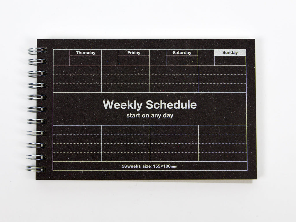 Mark's Inc. Weekly Schedule