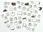 Mark's Inc. Masking Tape Stickers