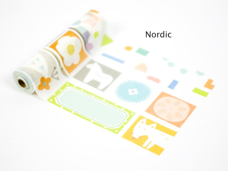 Mark's Inc. Trio Perforated Writeable Washi for Agenda