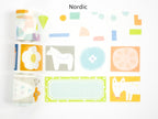 Mark's Inc. Trio Perforated Writeable Washi for Agenda