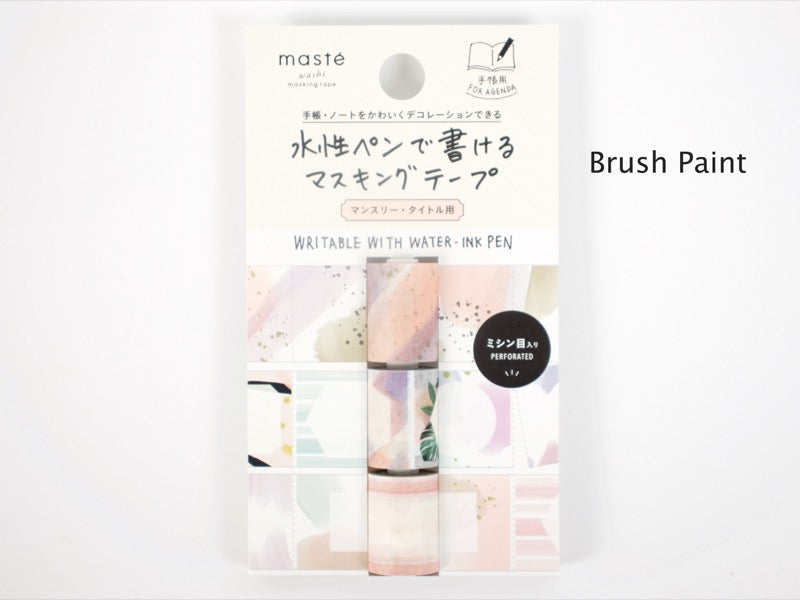 Mark's Inc. Trio Perforated Writeable Washi for Agenda