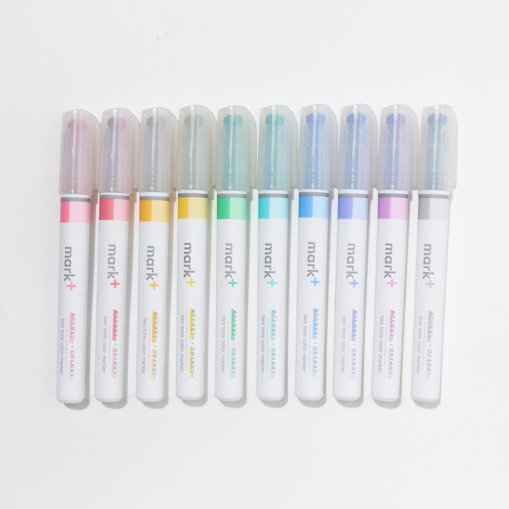 Marktus Dual Tone Color Highlighter Set / KOKUYO