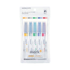 Marktus Dual Tone Color Highlighter Set / KOKUYO